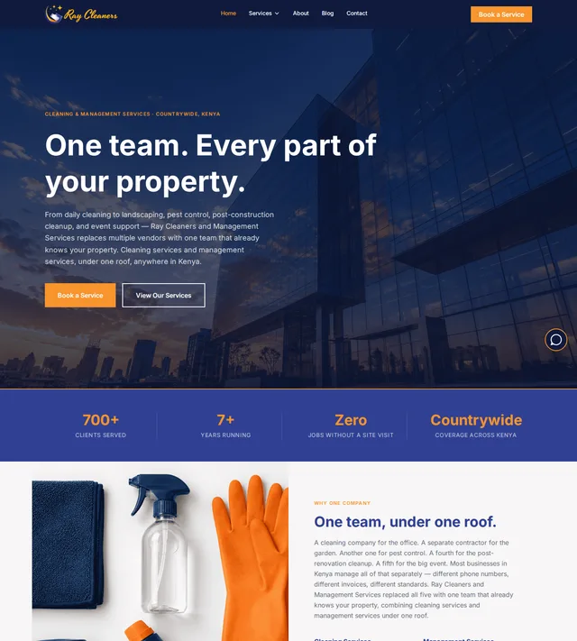 Ray Cleaners and Management Services