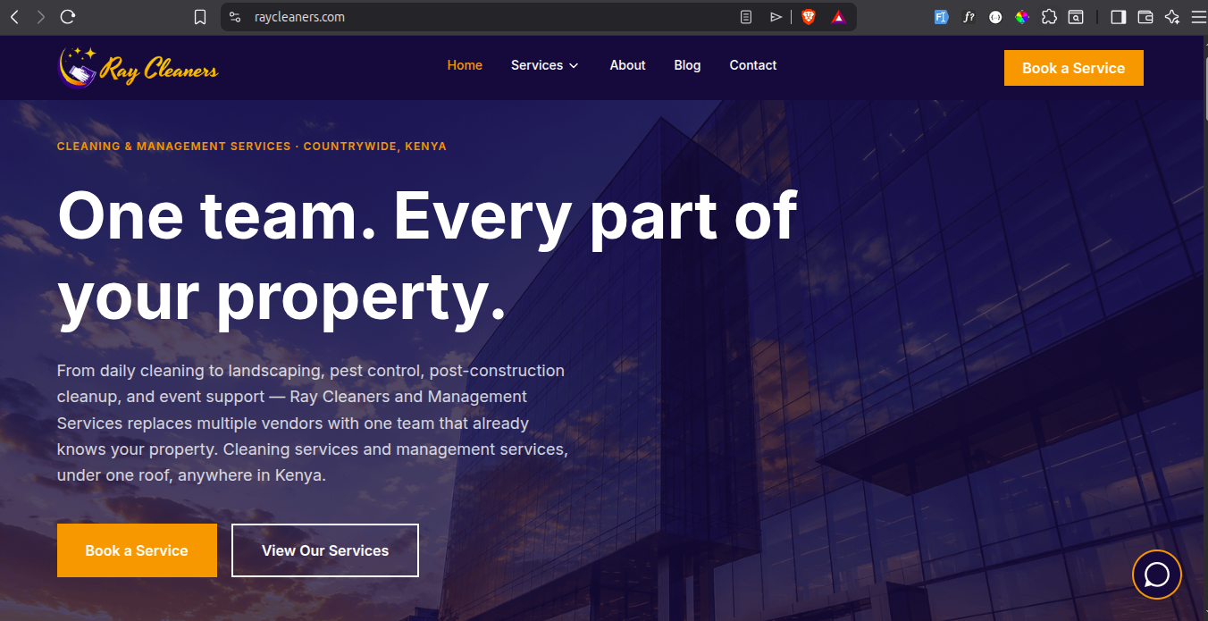 Ray Cleaners and Management Services