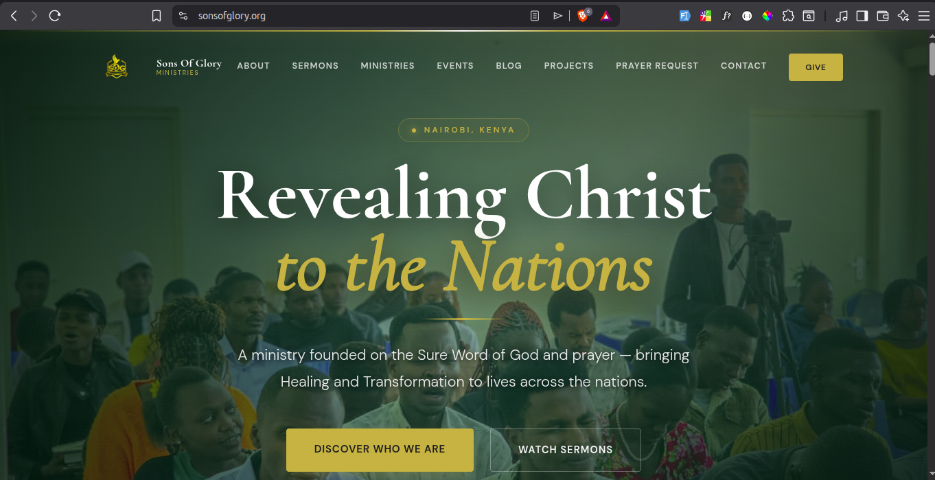 Sons of Glory Ministries